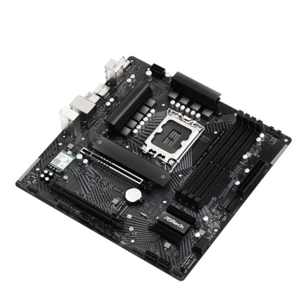PLACA ASROCK B760M PG LIGHTNING WIFI, LGA 1200, DDR5 7200MHZ (OC), M.2(PCIE GEN4X4), PCIE 5.0 . - Imagen 4