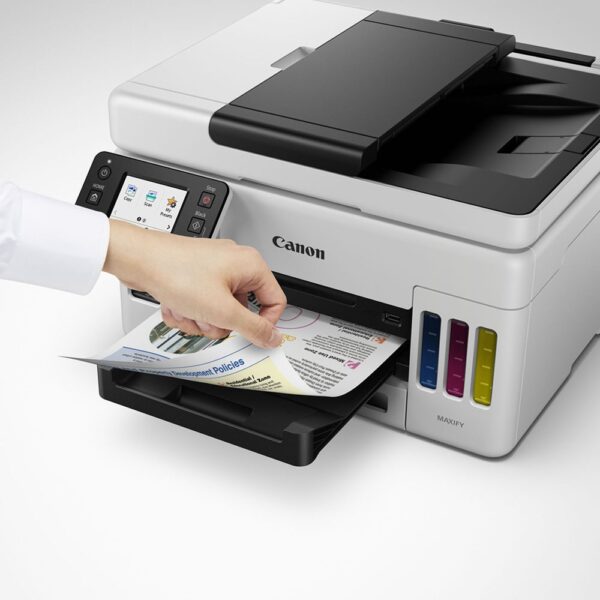 IMPRESORA MULTIFUNCIONAL CANON MAXIFY GX6010 /IMPRIME ,COPIA ,ESCANEO ,USB, DUPLEX,WIFI,ETHERNET - Imagen 4