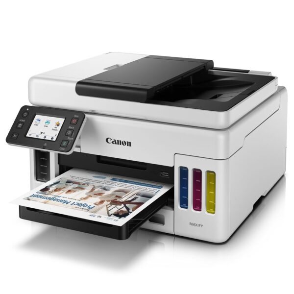 IMPRESORA MULTIFUNCIONAL CANON MAXIFY GX6010 /IMPRIME ,COPIA ,ESCANEO ,USB, DUPLEX,WIFI,ETHERNET - Imagen 3