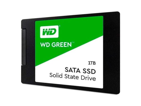 Unidad de estado solido Western Digital Green, WDS100T3G0A, 1TB, SATA 6Gb/s, 2.5", 7mm. - Imagen 2