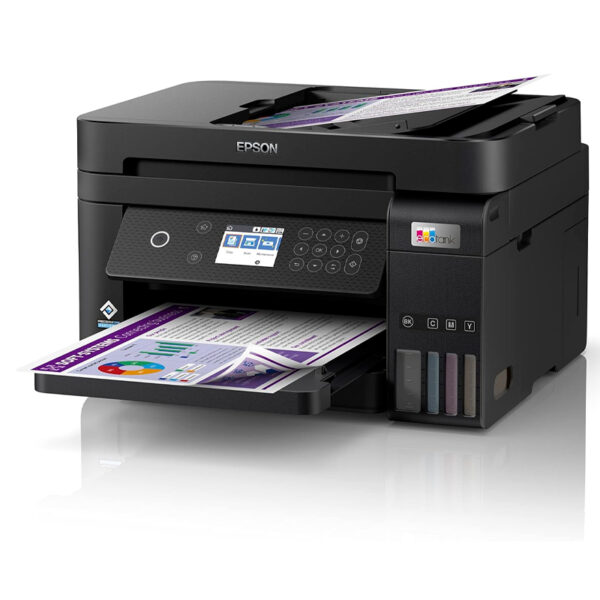 Impresora Multifuncional Epson EcoTank L6270, Imprime/Escanea/Copia/LAN/Wi-Fi - Imagen 2