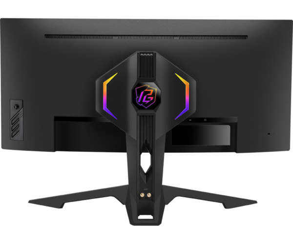MONITOR GAMING CURVO ASROCK PG34WQ15R3A PHANTOM 34" VA-WQHD (3440X1440) 1500R, 165HZ, 1MS, WIFI, RGB - Imagen 3