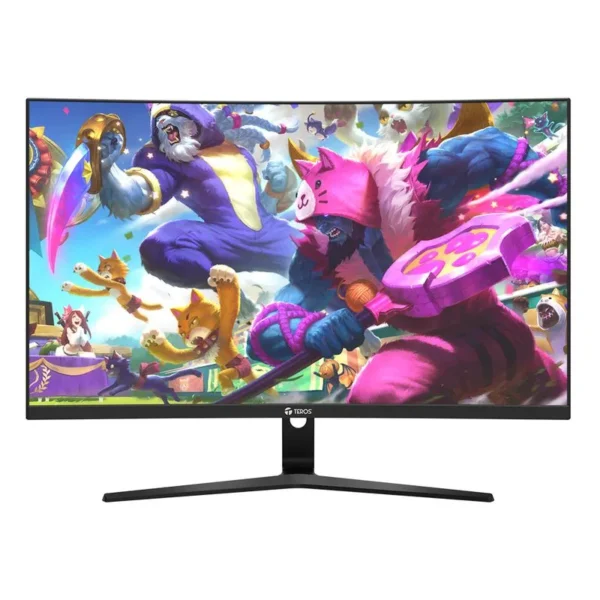Monitor curvo TEROS TE-2731S, 27" FHD VA, HDMI, VGA