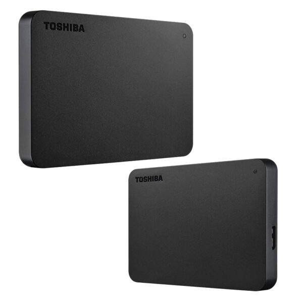 Disco duro externo Toshiba Canvio Basics, 1 TB, USB 3.0, 2.5", Negro. - Imagen 2