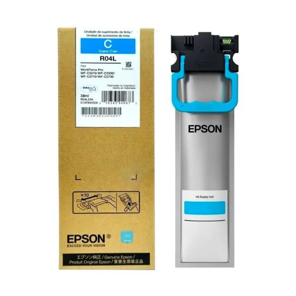 Bolsa de tinta EPSON T941220-AL Color Cian, 38ml.