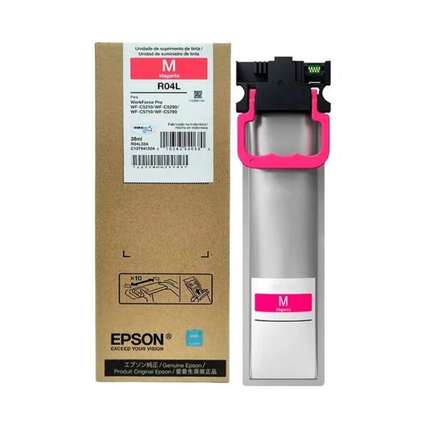 Bolsa de tinta EPSON T941320-AL Color Magenta, 38ml.