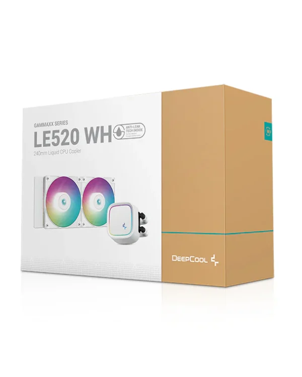 REFRIGERACION LIQUIDA DEEPCOOL LE520 WH, ARGB