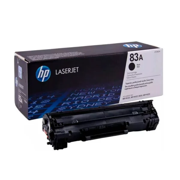 Cartucho de Tóner HP 83A Negro LaserJet Original