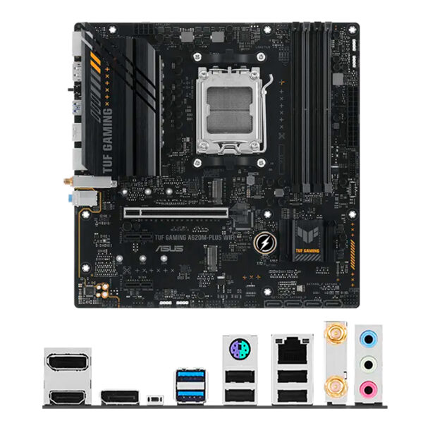 Motherboard Asus TUF GAMING A620M-PLUS WIFI, Chipset AMD B620, AMD Socket AM5, mATX - Imagen 3