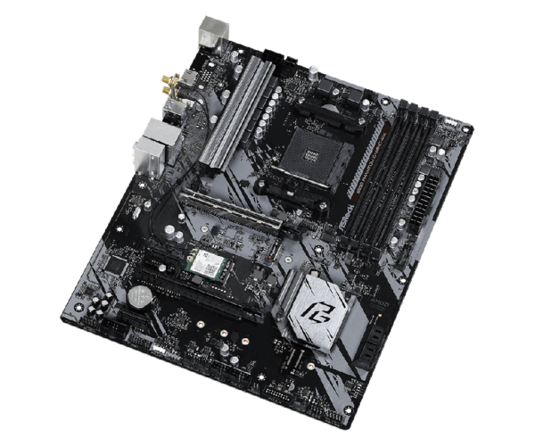 PLACA ASROCK B550 PHANTOM GAMING 4/AC, AMD AM4, DDR4 4733+ (OC), M.2(PCIE GEN4 X4), PCIE 4.0. - Imagen 2