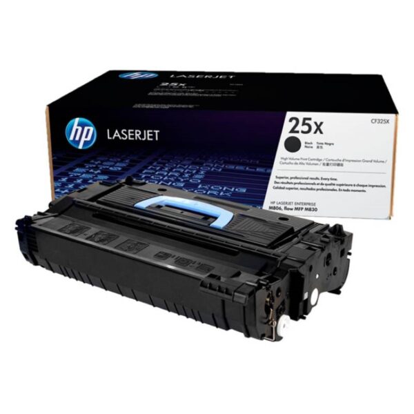 Cartucho de Tóner HP 25X Negro Alto Rendimiento LaserJet Original