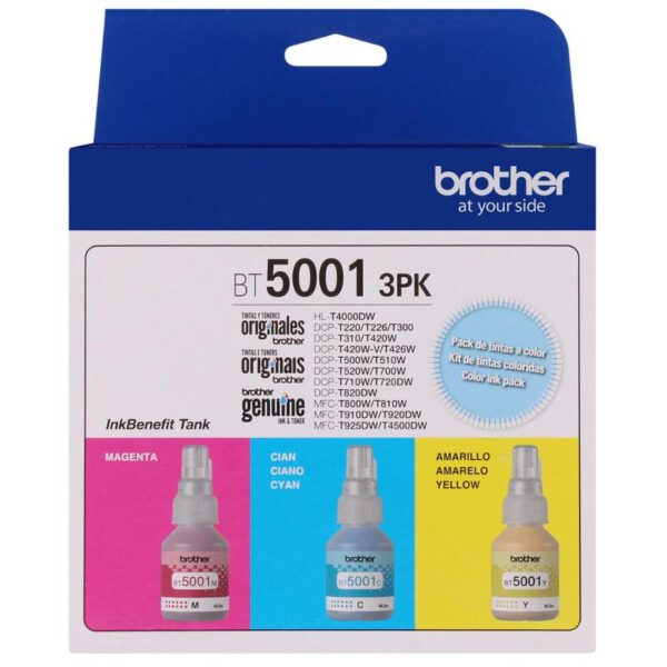 Pack de Tinta Brother  BT5001 3PK