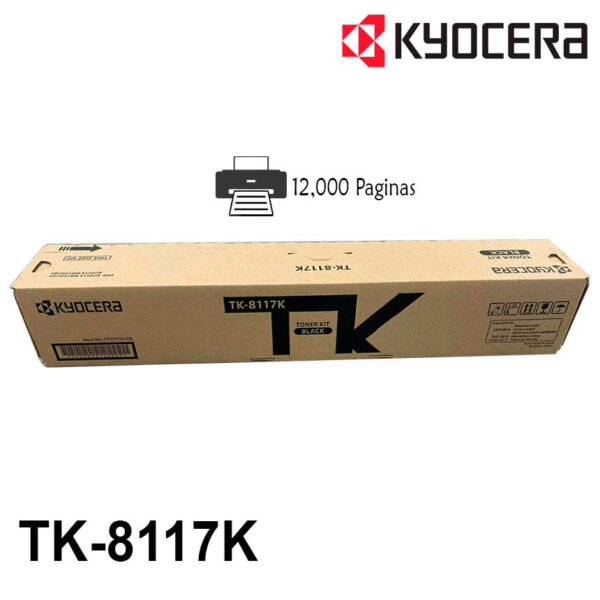 Toner Kyocera TK-8117 Color Negro