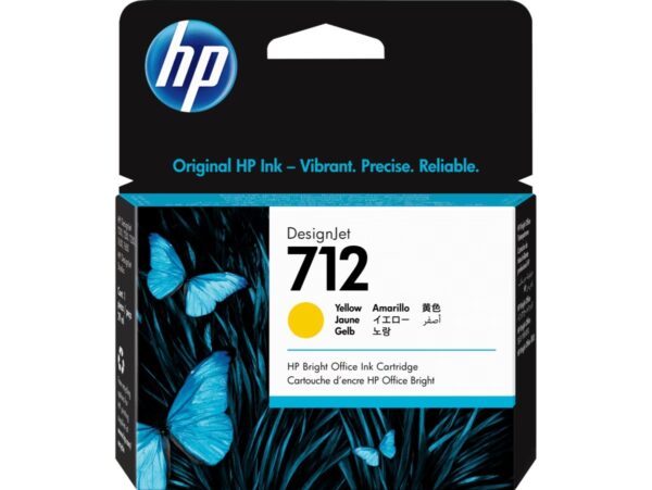 Cartucho de tinta amarillo HP 712 (29 ml)